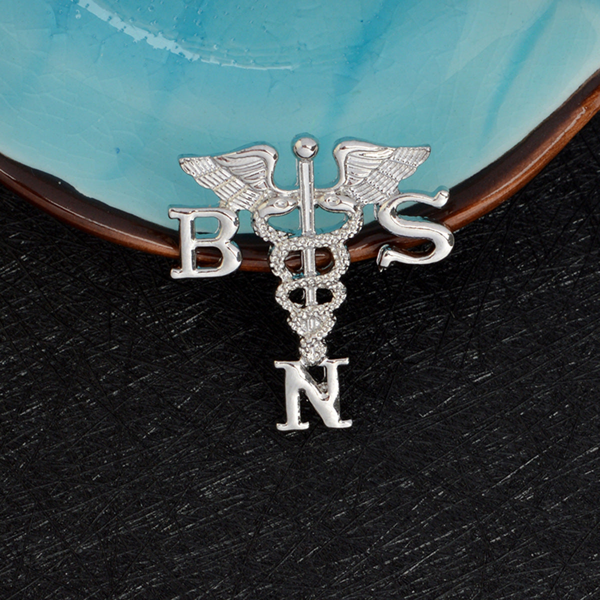 Nurse Angel Wing Alloy Brooch