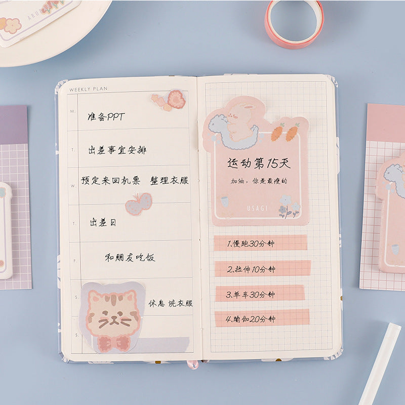 Post-It Note Can Tear The Note Book N Times To Paste The Message Note Paper