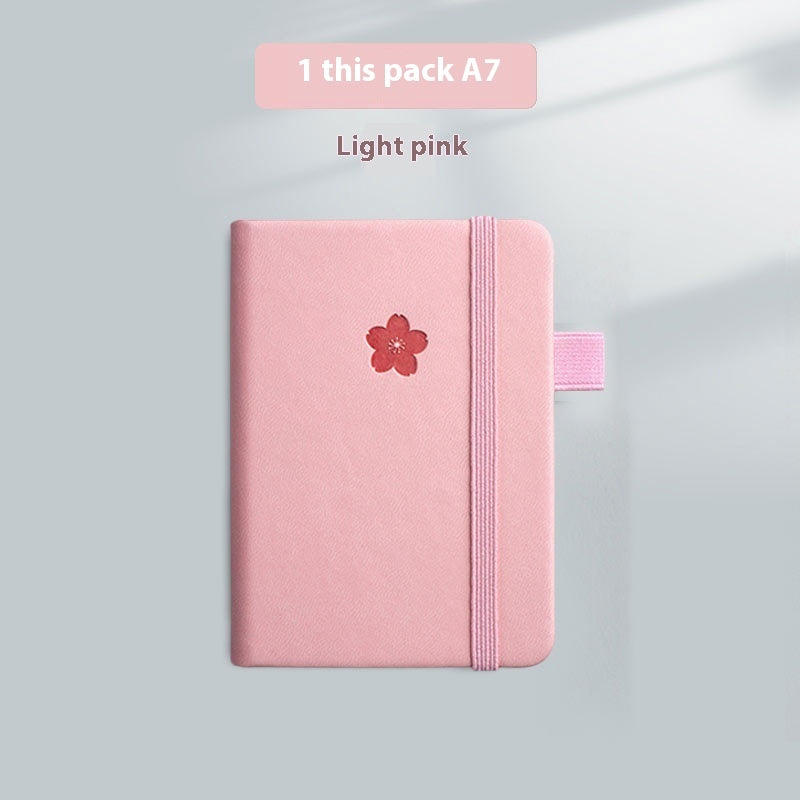 Simple Printed Household Thick Portable Notebook