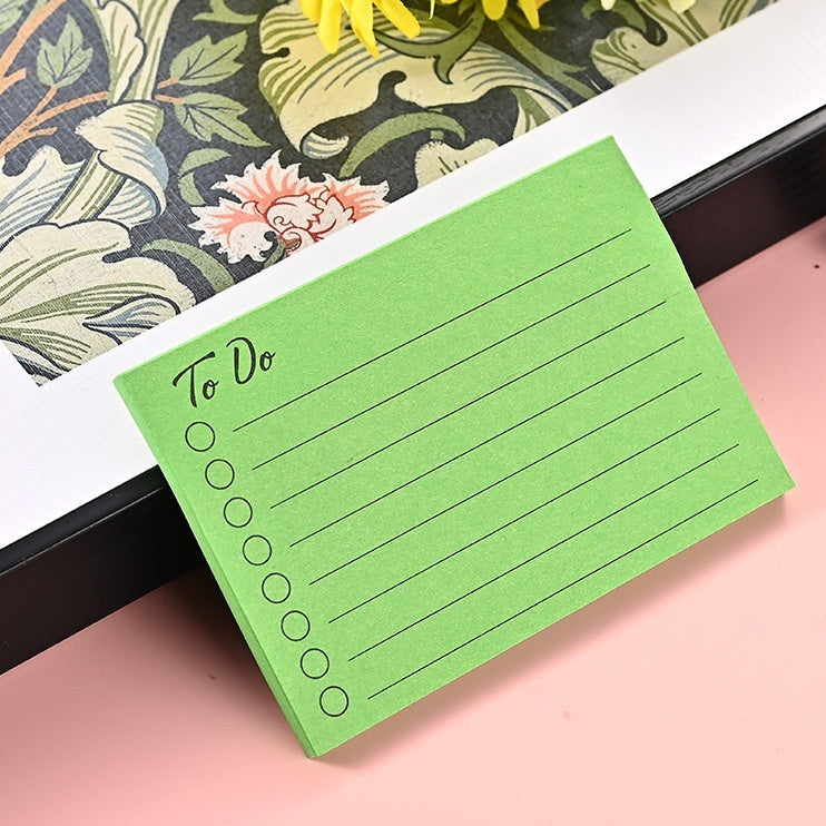 Horizontal Line Sticky Notes, Office Notebook For Correction