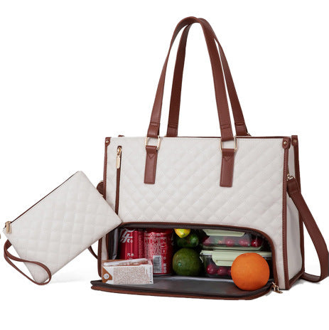 New Lunch Bag, Women's Leak-proof Insulated Lunch Box
