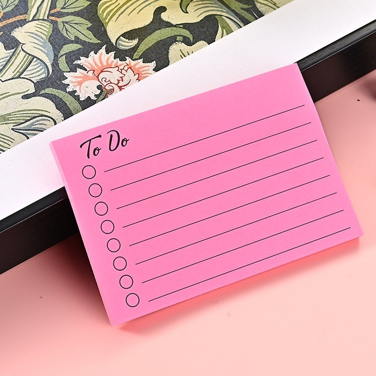 Horizontal Line Sticky Notes, Office Notebook For Correction