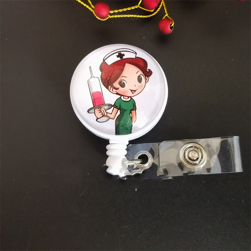 Retractable Can Buckle Glass Patch- Anti-lost Rope Pulling Machine