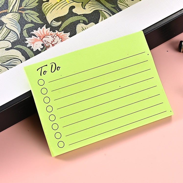 Horizontal Line Sticky Notes, Office Notebook For Correction