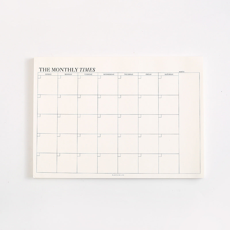 Students Tear Up Daily Plan Notes Notepads And Memos