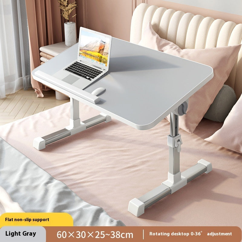Foldable Lifting On Bed Small Table, Household Study Desk