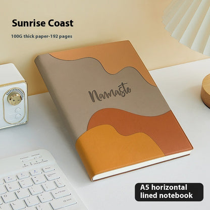 Home Portable Creative Leather Art Notebook