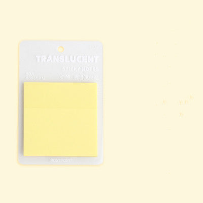 Transparent Post-it Notes Reflection Series Creative Sticky Strong Writing