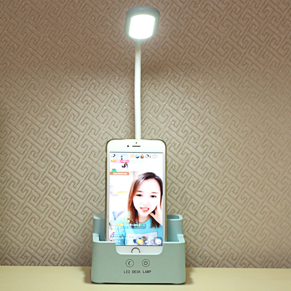 Student Pen Holder Table Lamp USB Charging Lamp