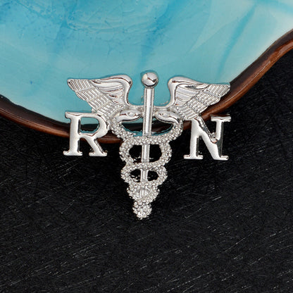 Nurse Angel Wing Alloy Brooch