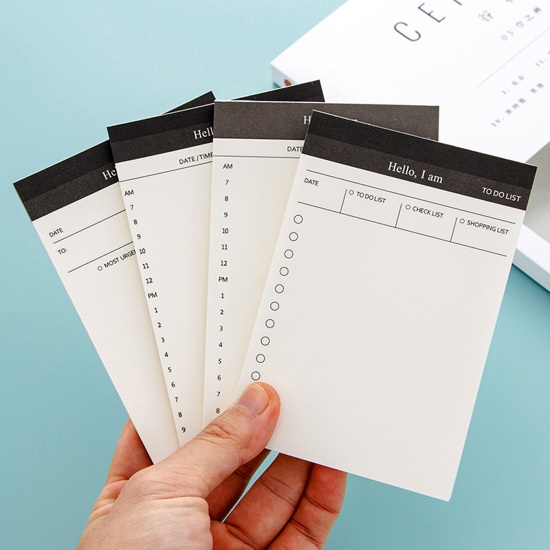 Portable Notepad Schedule Daily Planner