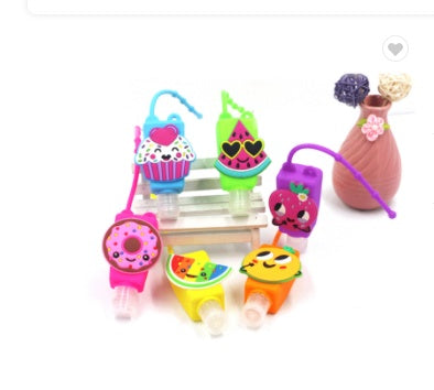 Silicone gel case for hand sanitizer