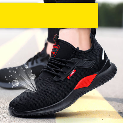 Breathable and lightweight work shoes