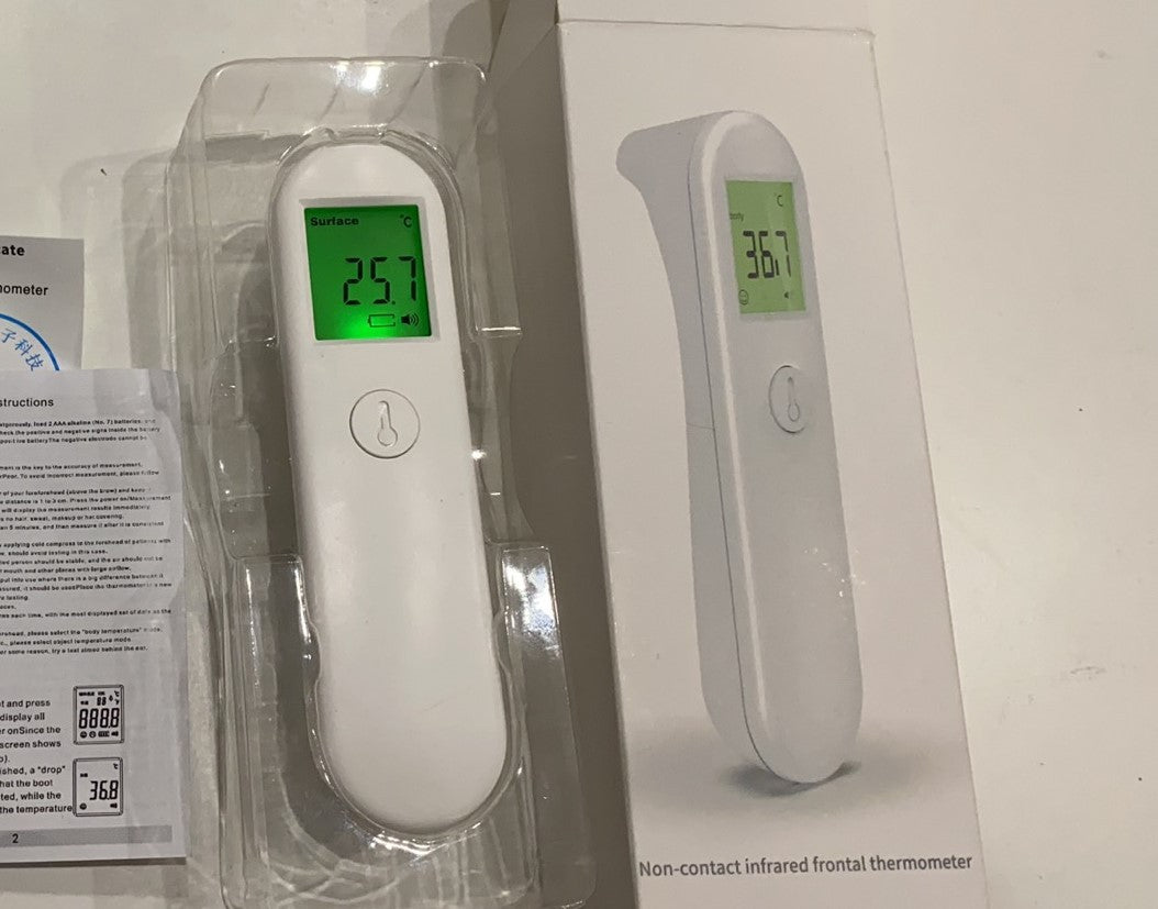 Portable, Non-contact, Household Forehead Thermometer