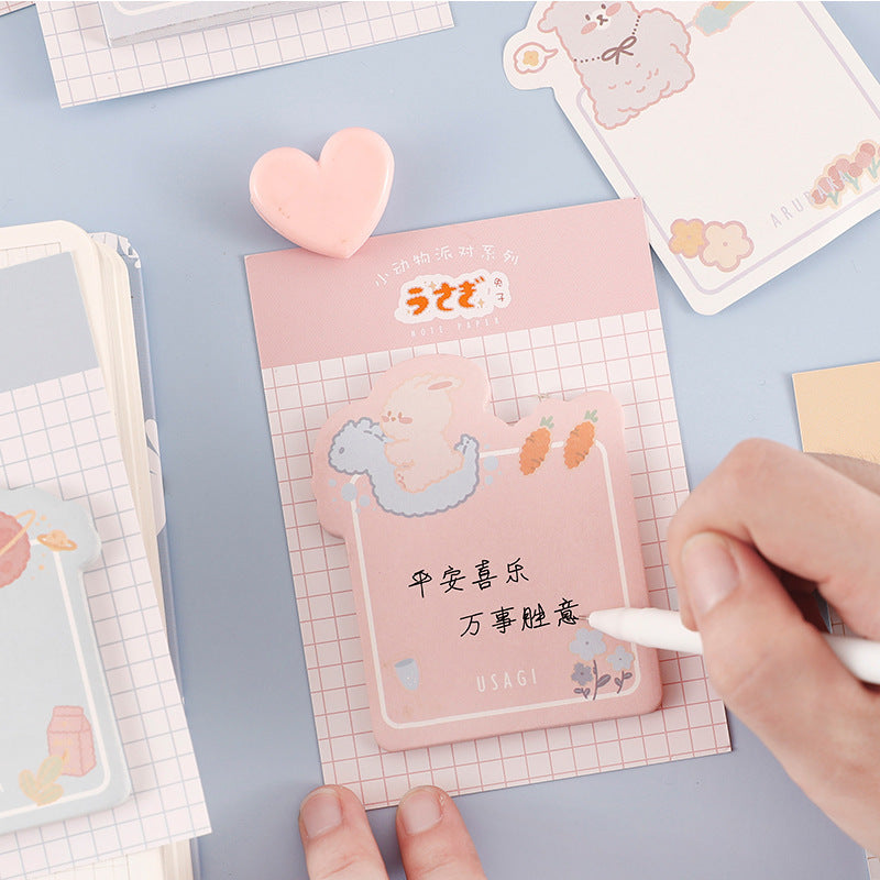 Post-It Note Can Tear The Note Book N Times To Paste The Message Note Paper