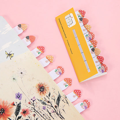 Mini Cartoon Animals Sitting In Rows Times Stickers