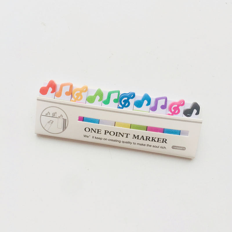 Mini Cartoon Animals Sitting In Rows Times Stickers