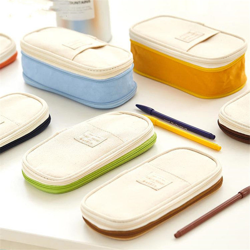 Simple Female Elementary School Student Pencil Case