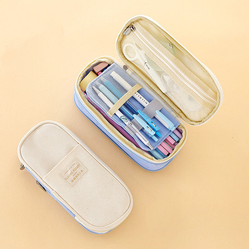 Simple Female Elementary School Student Pencil Case