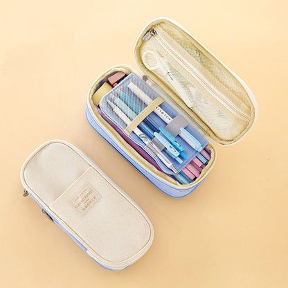 Simple Female Elementary School Student Pencil Case