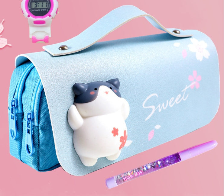 Simple Large-Capacity Stationery Box