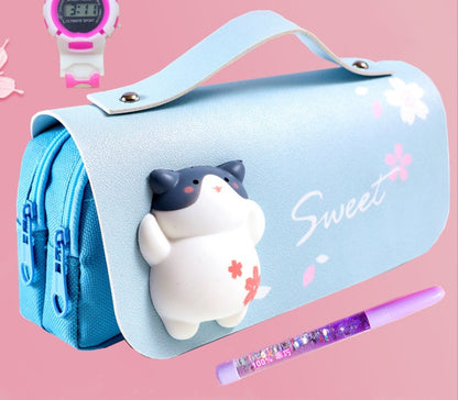 Simple Large-Capacity Stationery Box