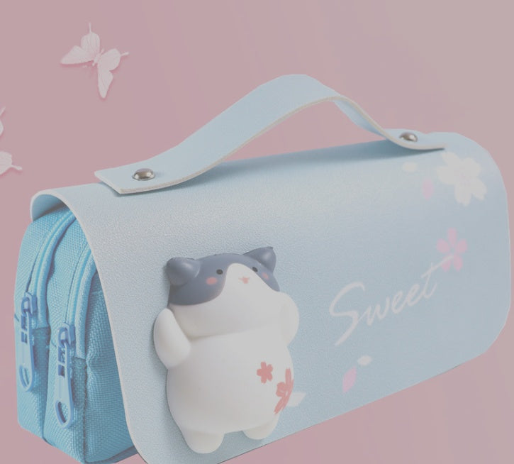 Simple Large-Capacity Stationery Box