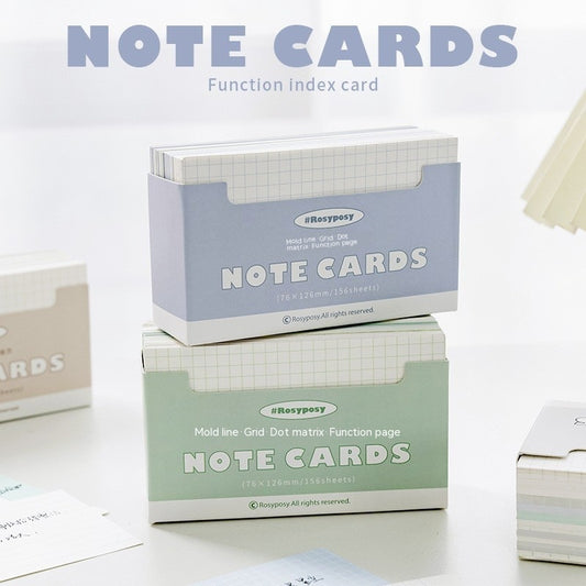 Flashcard Memo Notes Pad