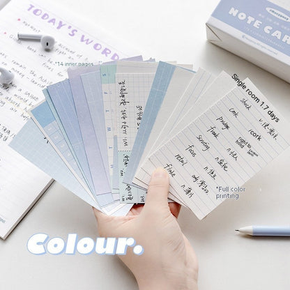 Flashcard Memo Notes Pad