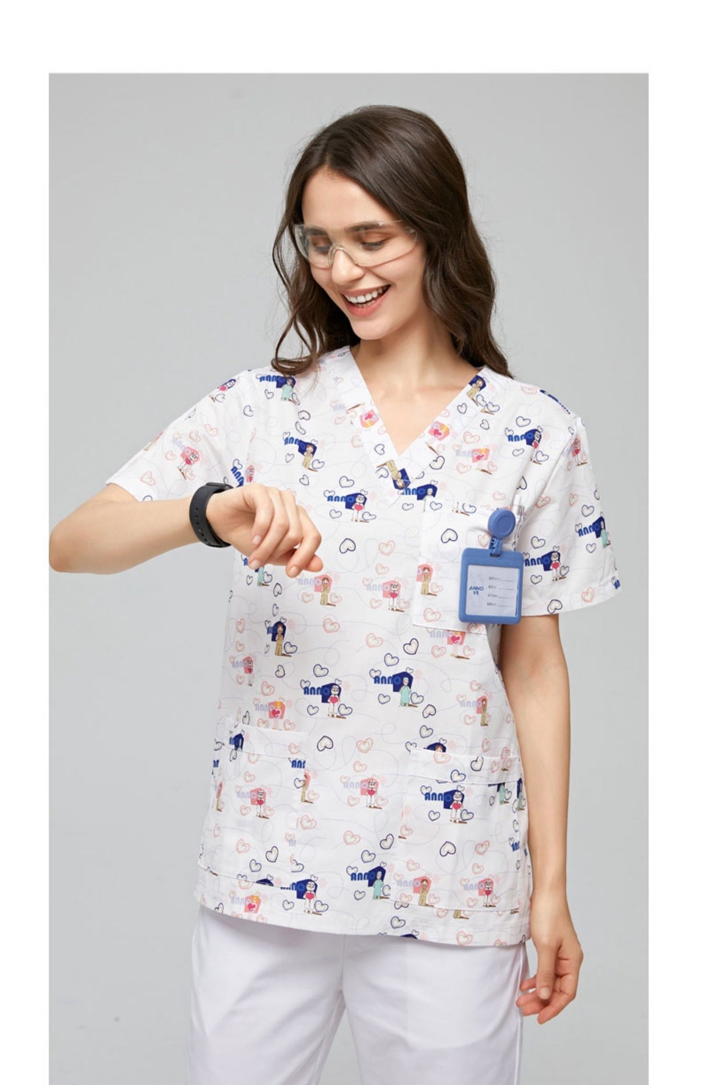 Cotton Printed Scrubs