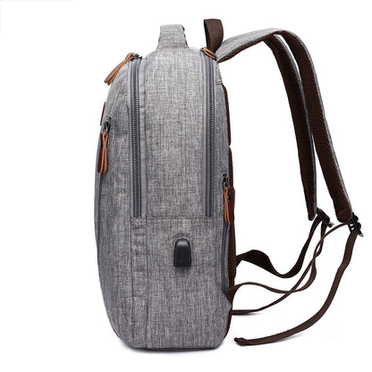 Fashionable Trolley Backpack With Waterproof USB Backpack