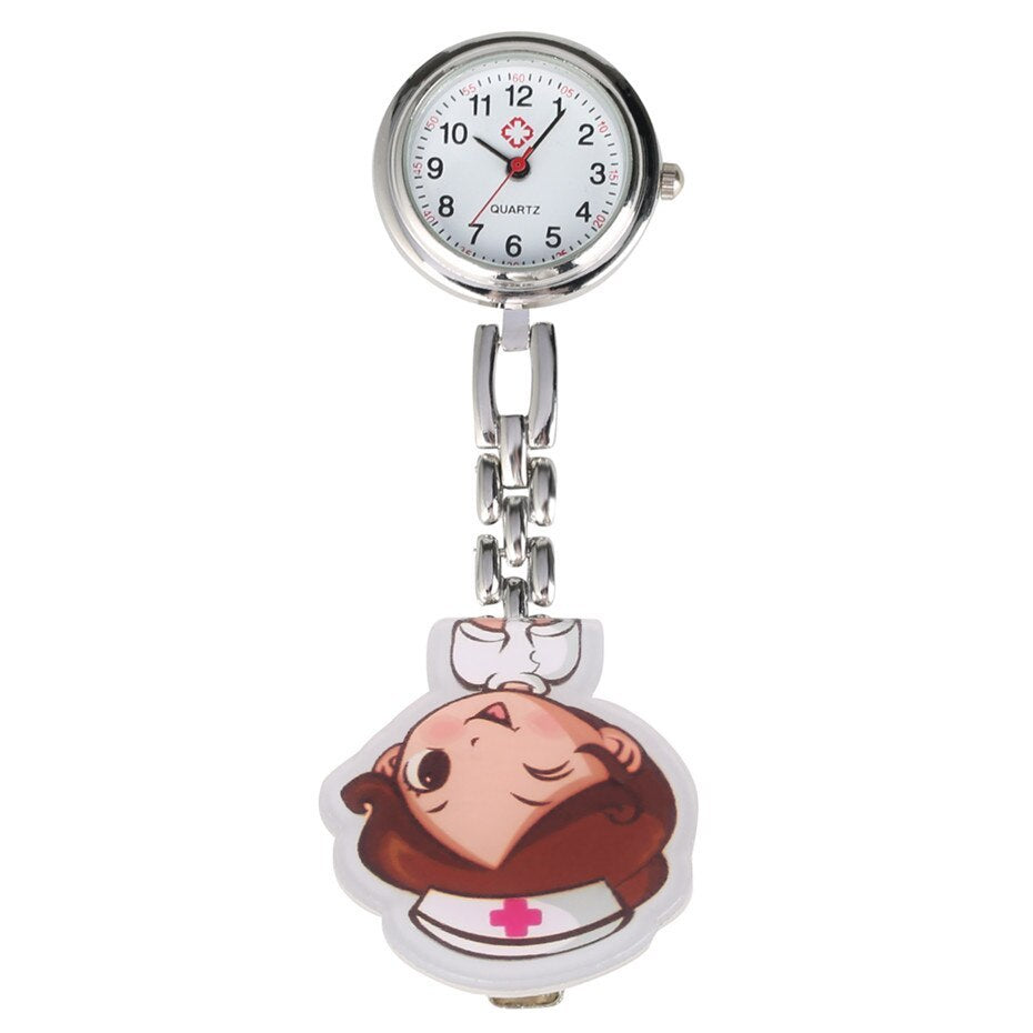 Pocket Watch – Cute Clip-On Timepiece for Medical Heroes