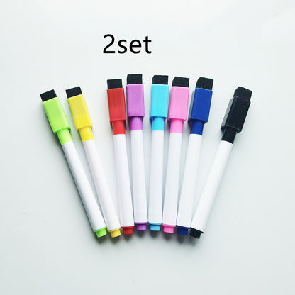 Whiteboard Marker Can Erase Children's Graffiti Environmental Protection 8-piece Set