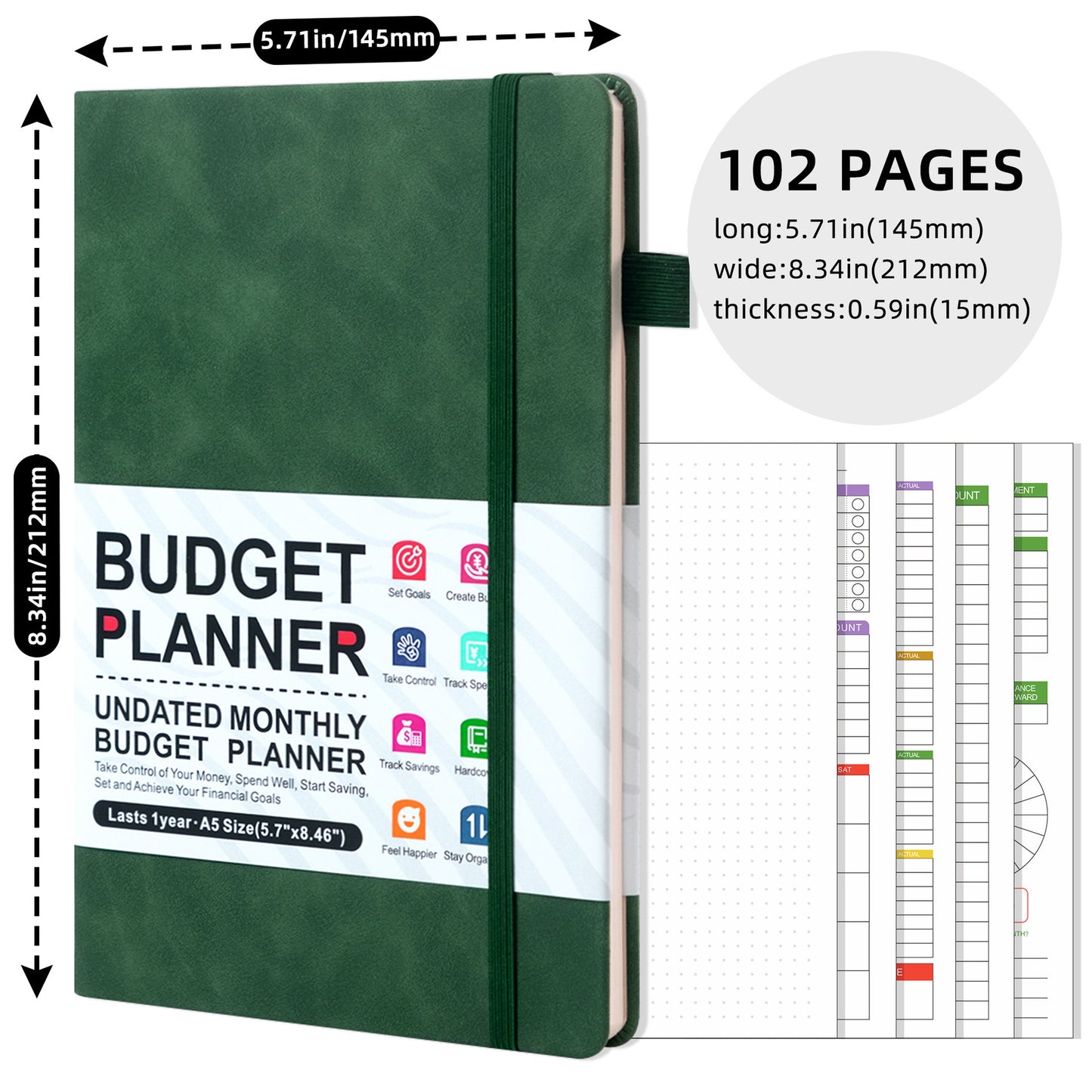 A May Plan Cash Budget Planner Week Plan