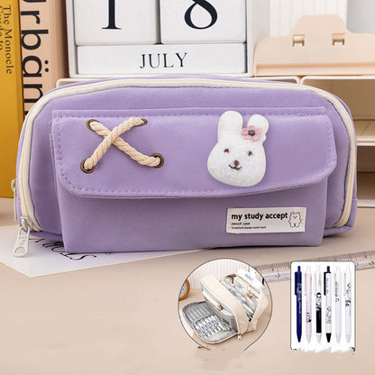 Popular Stationery Pencil Case Large Capacity