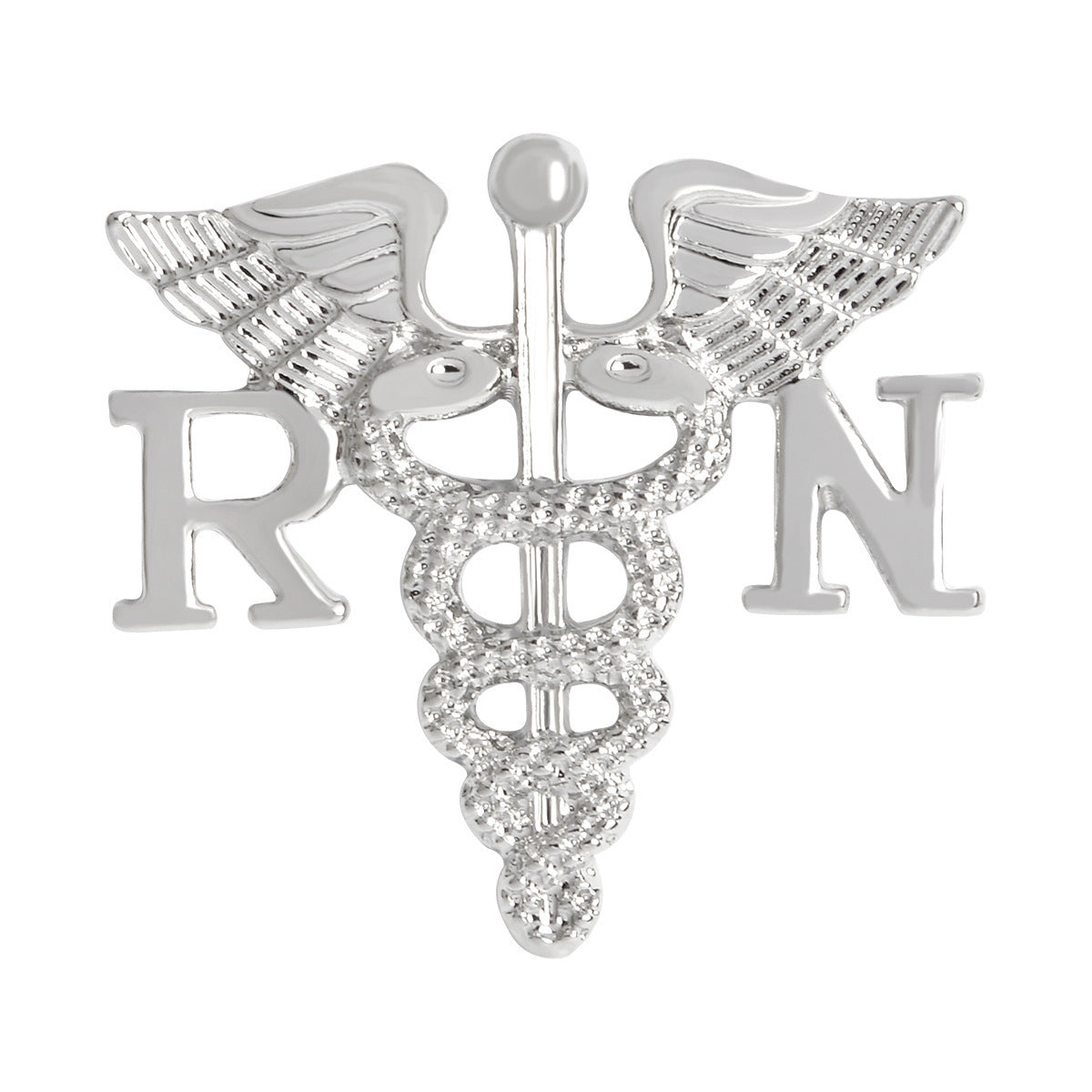 Nurse Angel Wing Alloy Brooch