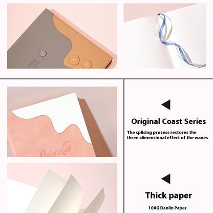 Home Portable Creative Leather Art Notebook