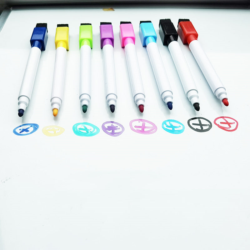 Whiteboard Marker Can Erase Children's Graffiti Environmental Protection 8-piece Set