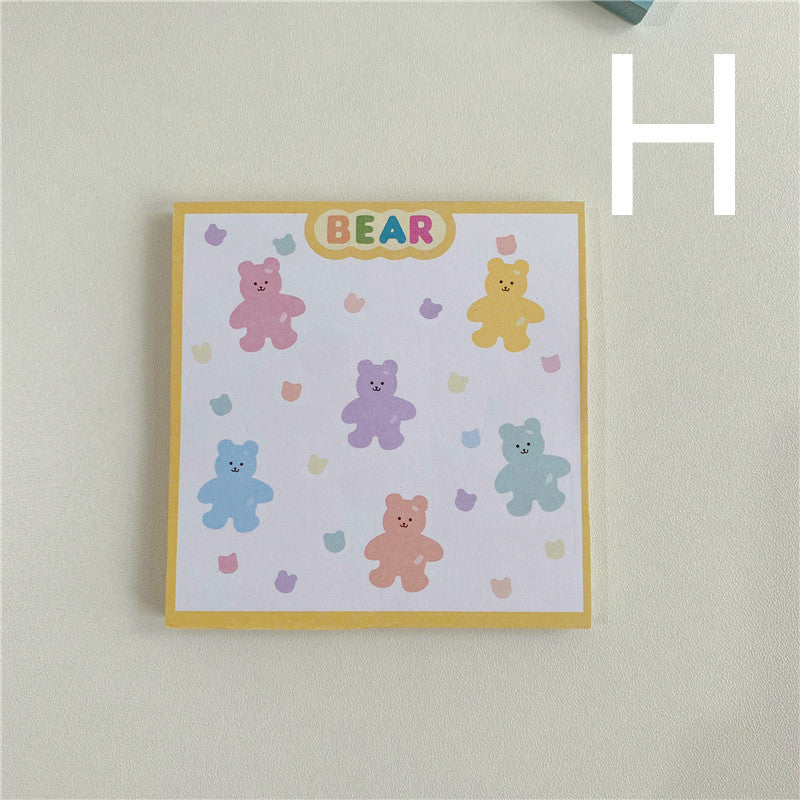 Cartoon Cute Series Sticky Notes For Learning Notes
