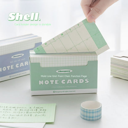 Flashcard Memo Notes Pad