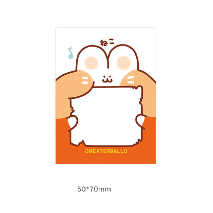 Memo Paper Small Notebook Sticky Notes Creative Cute Cartoon Stationery