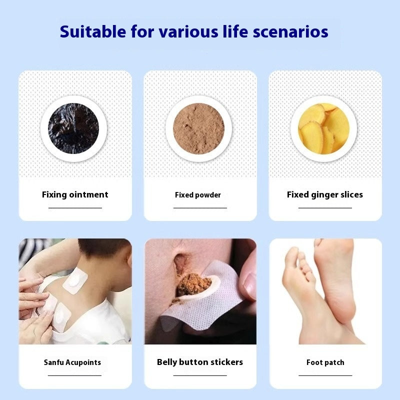 Medical Breathable Tape Stickers Application