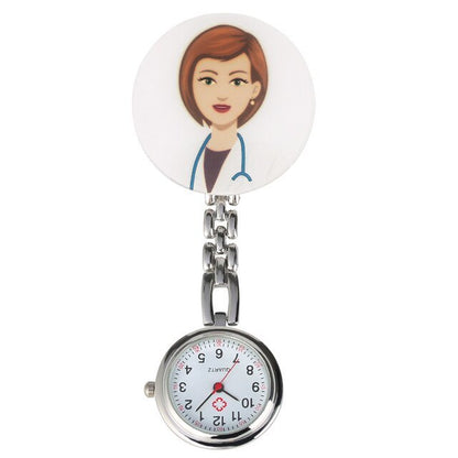Pocket Watch – Cute Clip-On Timepiece for Medical Heroes