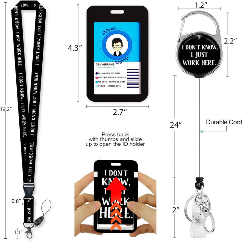 ID Card Lanyard Badge