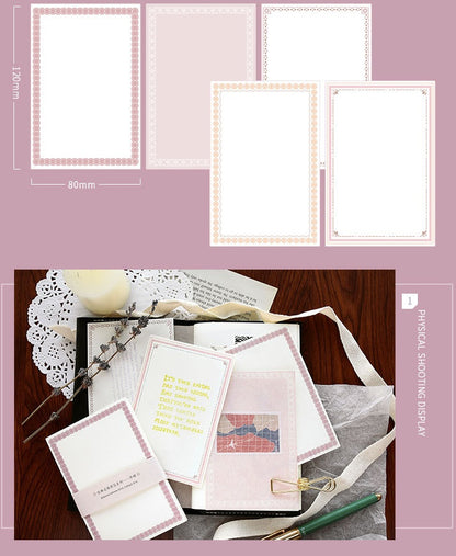 Classic Vintage Border Notes