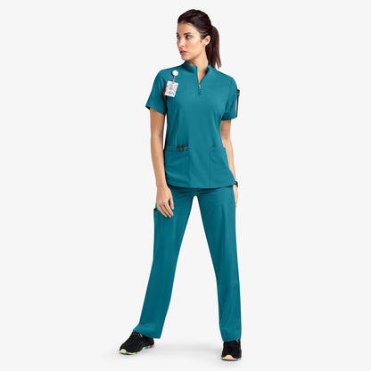 Quick-Dry Surgical Gown – Comfy Stand Collar Medical Work Suit for Busy Heroes