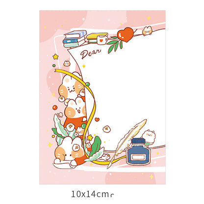 Memo Paper Small Notebook Sticky Notes Creative Cute Cartoon Stationery