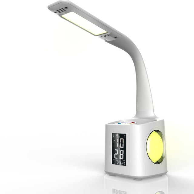 Study LED Desk Lamp USB Charging, Table Lamp With Pen Hold