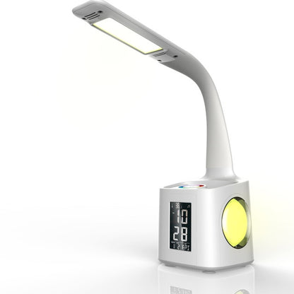 Study LED Desk Lamp USB Charging, Table Lamp With Pen Hold