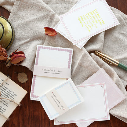 Classic Vintage Border Notes